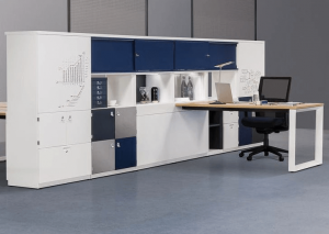 bisley storage and desk space