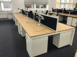 Desk Space for Hi - Tech Engineering Company